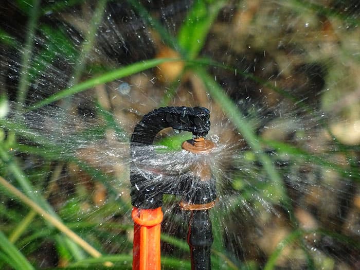 Aménagement hydro-agricole – Aspersion