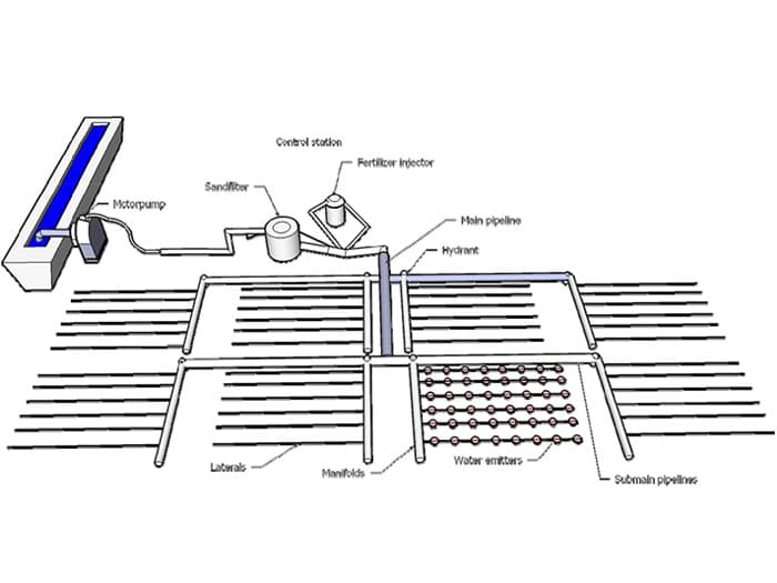 Aménagement hydro-agricole – Micro-irrigation